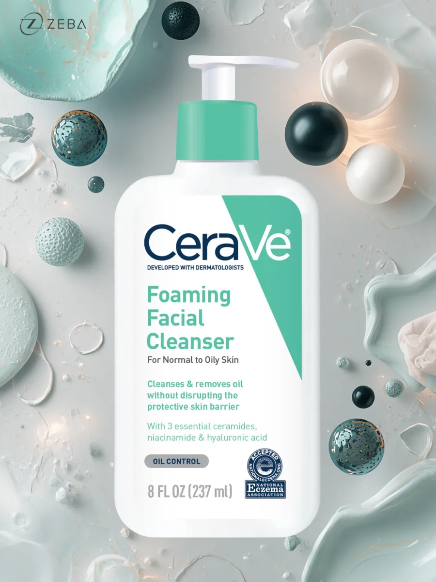 Buy CeraVe Foaming Facial Cleanser For Normal To Oily Skin Buy CeraVe Foaming Facial Cleanser For Normal To Oily Skin