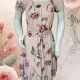 Buy Floral Printed Short Nighty with Belt