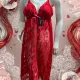 Women Lace Transparent Attractive Nighty