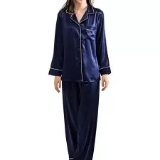 Comfortable Silk Shirt And Pajamas