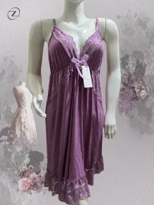 Embroidery Lace Material Nighty