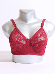 Soft Net Non-Padded Bra
