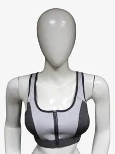 Professional Support Front Zipper Bra Without Rims
