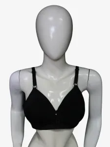 Seamless Padded Ruched Front Bralette Casual Easy Wear