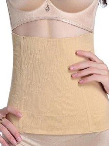 Double layer full stomach body shaper, Skin color