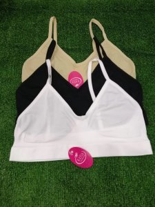 Wide Full Coverage Cotton Bras - 3 Pack