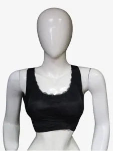 Women Seamless Hunchback Gather Front Closure Push-Up Bra